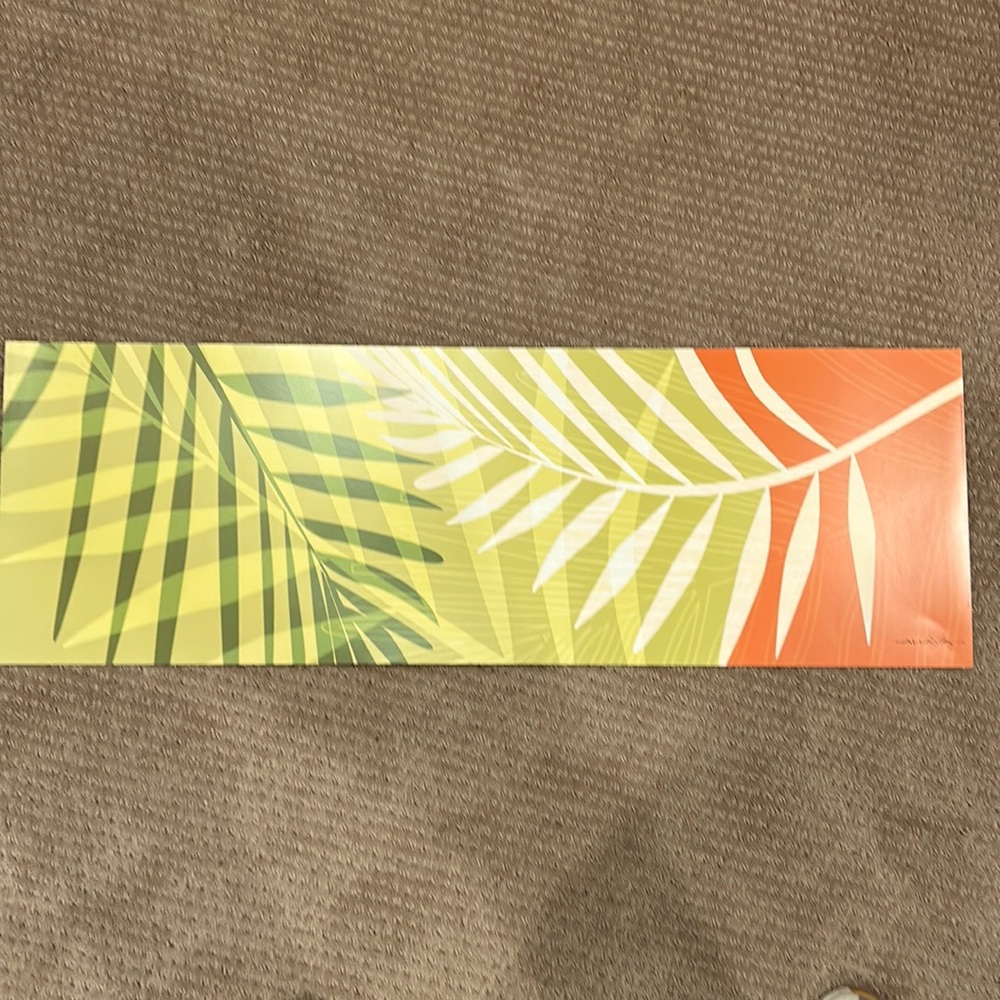 Tropic Poster #2 - by AHAVA. Unframed poster 12 x 36 printed on recycled pap…
